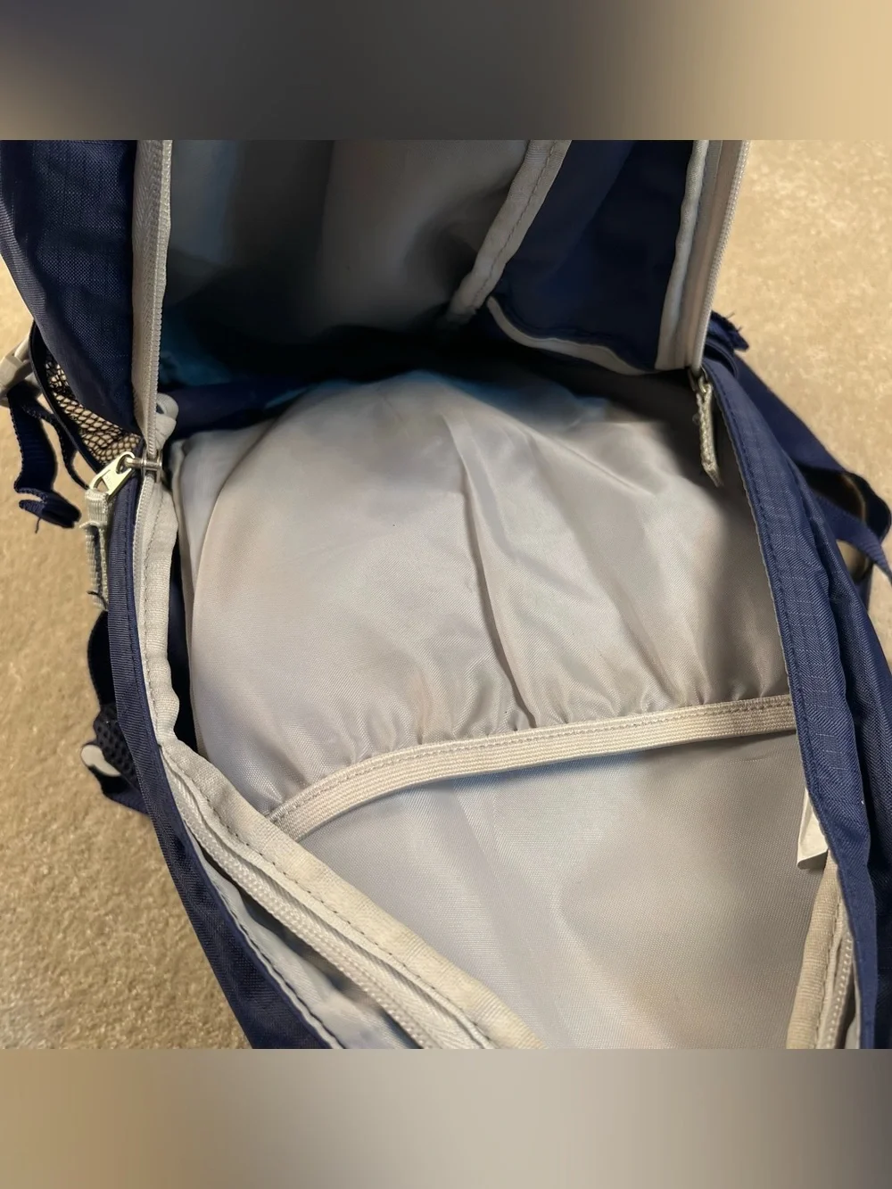 Ozark Trail Backpack Hiking Blue Lightweight